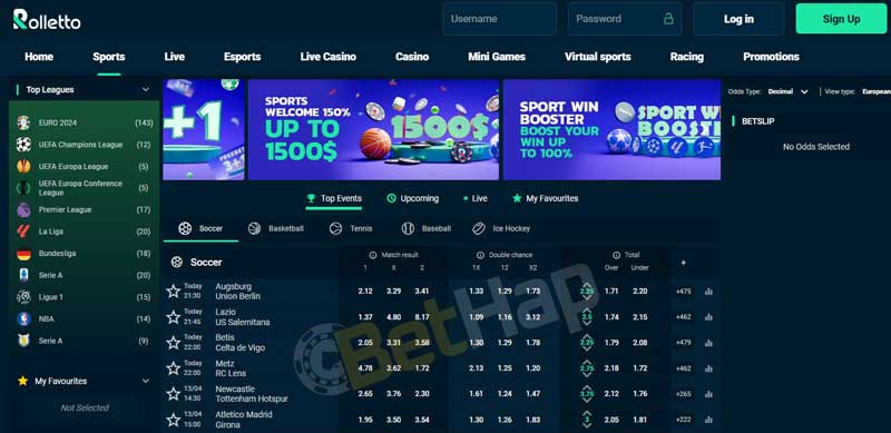 Rolletto Sports Betting