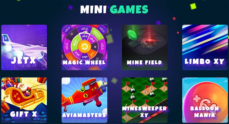 Rolletto Crash and Instant Games