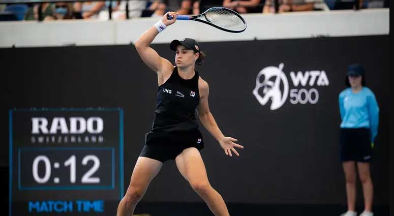 Ashley Barty wons the tournament in Adelaide