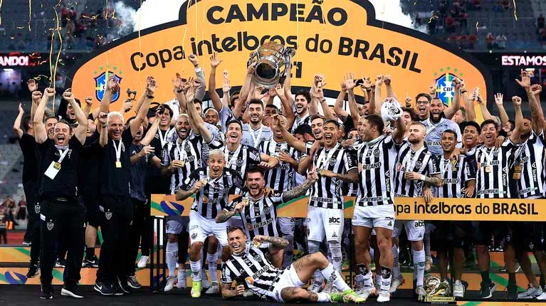 Atletico Mineiro won a gold double in Brazil