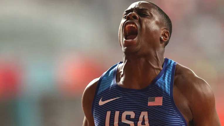 Christian Coleman returns to the track after an 18-month doping sentence