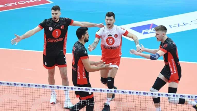 Martin Atanasov with 6 aces led Ziraatbank