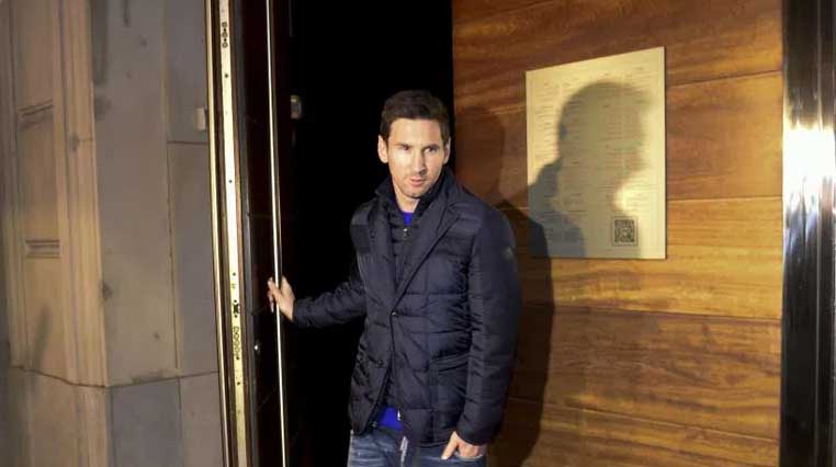 Messi returned to Barcelona
