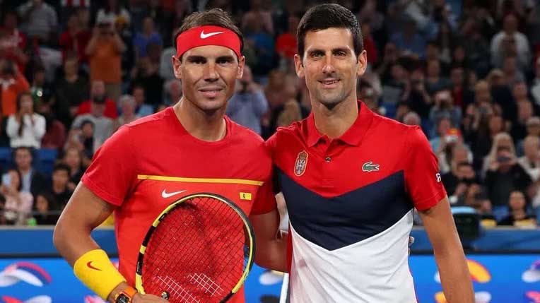 Rafa Nadal,Novak Djokovic