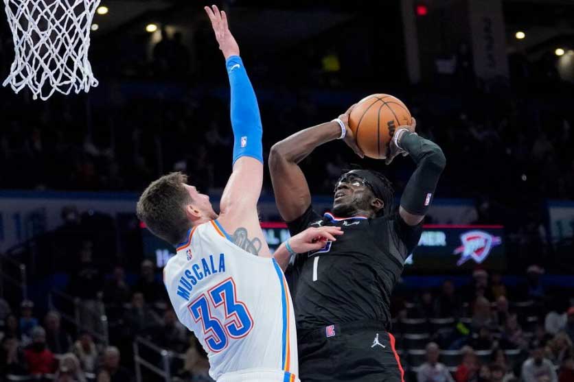 Oklahoma City Thunder with dramatic success against the LA Clippers in the NBA