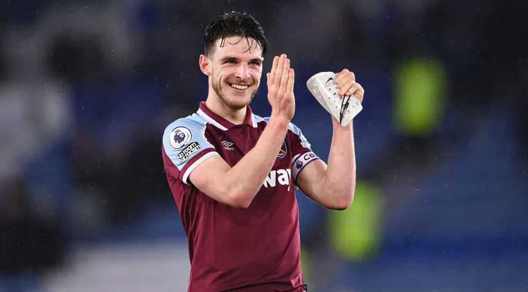 Real Madrid joins the battle for Declan Rice