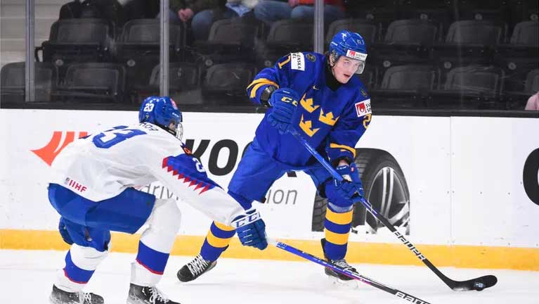 Sweden defeated Slovakia