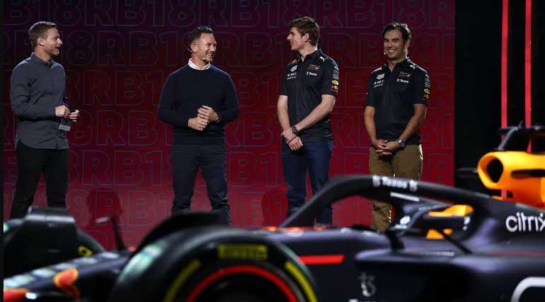 Verstappen is testing Red Bull's new car