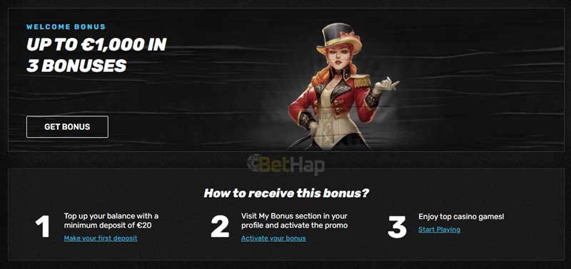 Sportuna Welcome Bonus Casino