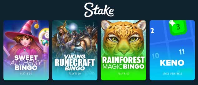 What are the Stake Bingo offers?