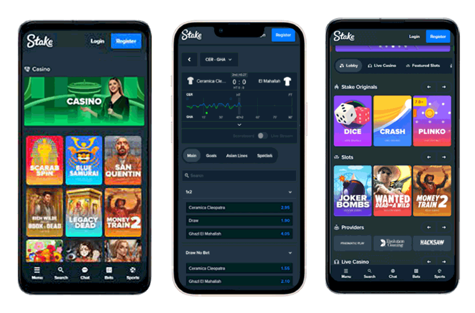 Posso giocare a giochi da casinò dal vivo su Stake al telefono?
