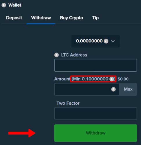 How to make a Stake withdrawal?