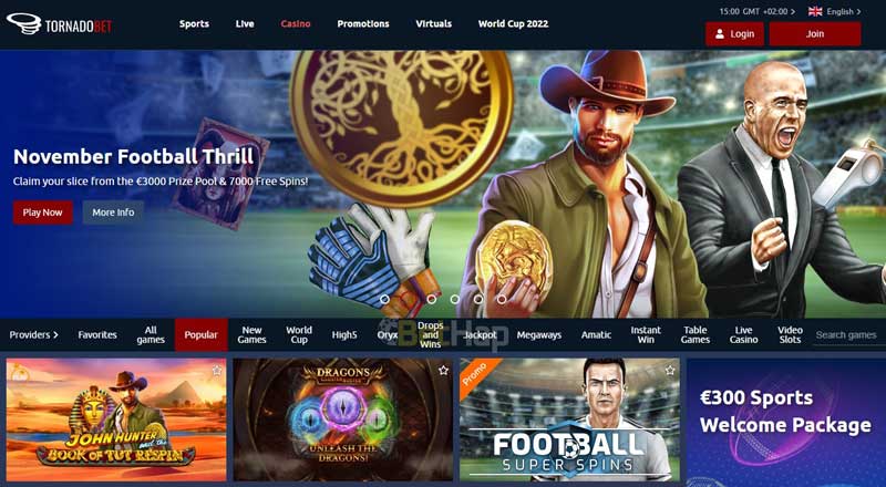 TornadoBet Casino - Review