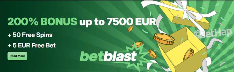 Betblast Welcome Bonus