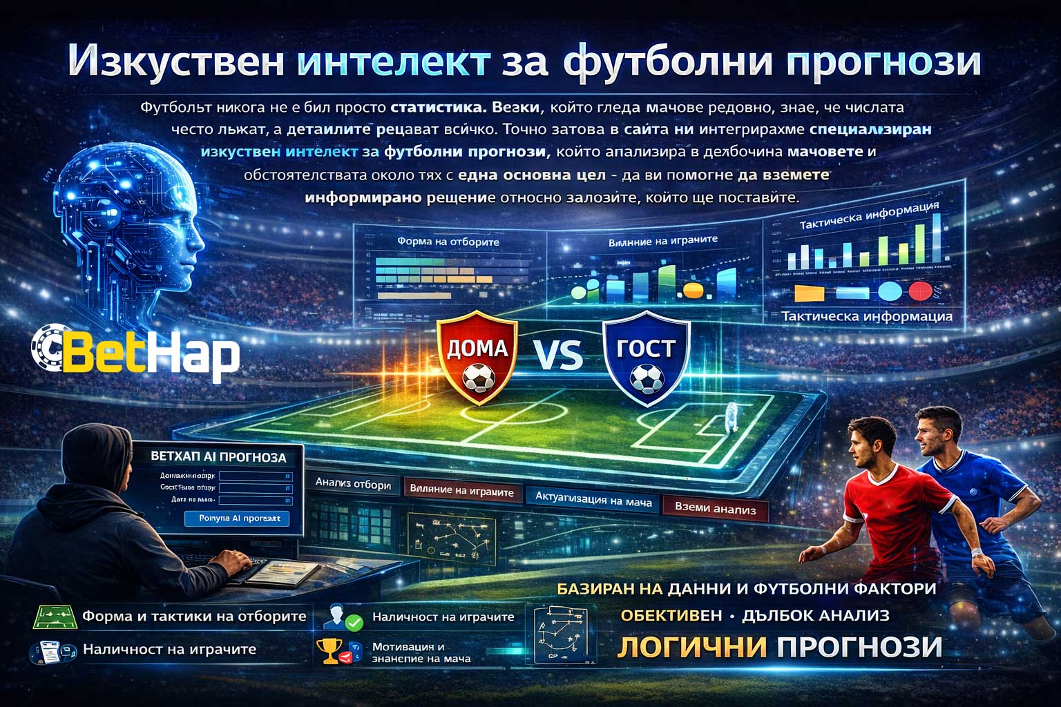 Изкуствен интелект за футболни прогнози