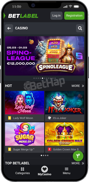 BetLabel The Mobile Casino