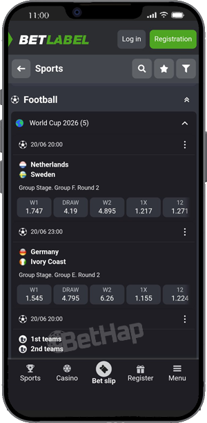 BetLabel The Mobile Sports Betting 