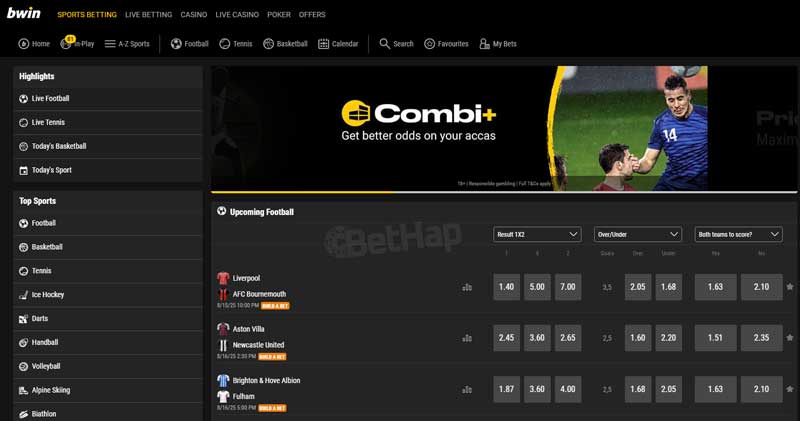 Bwin Sports Betting