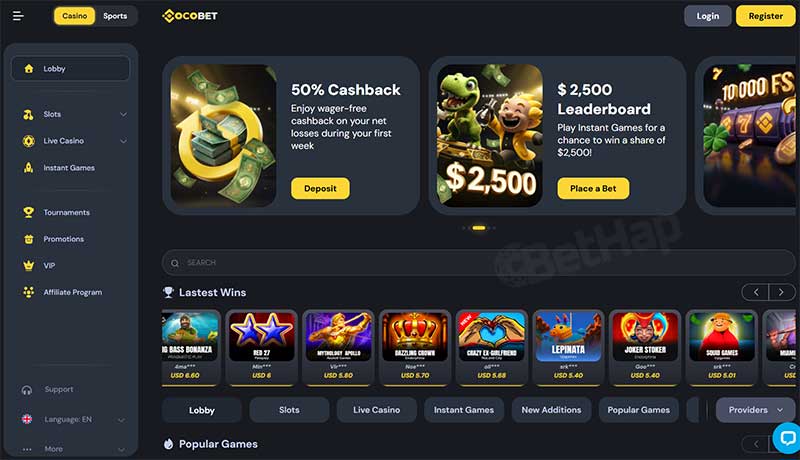 What the CocoBet Casino Feels Like at First?