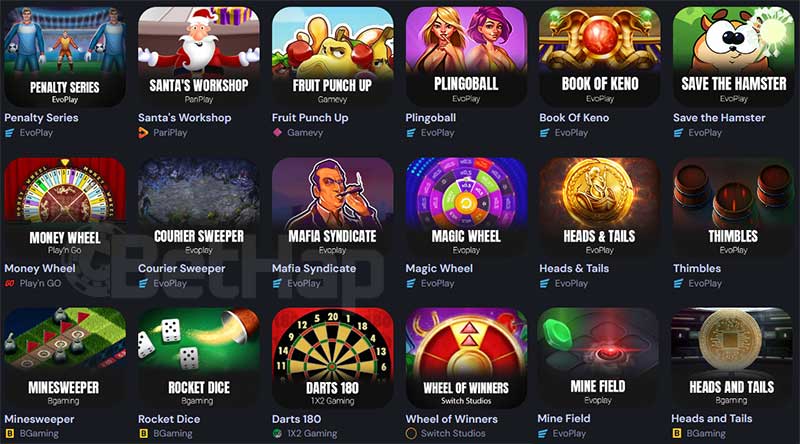 Instant Games at CocoBet