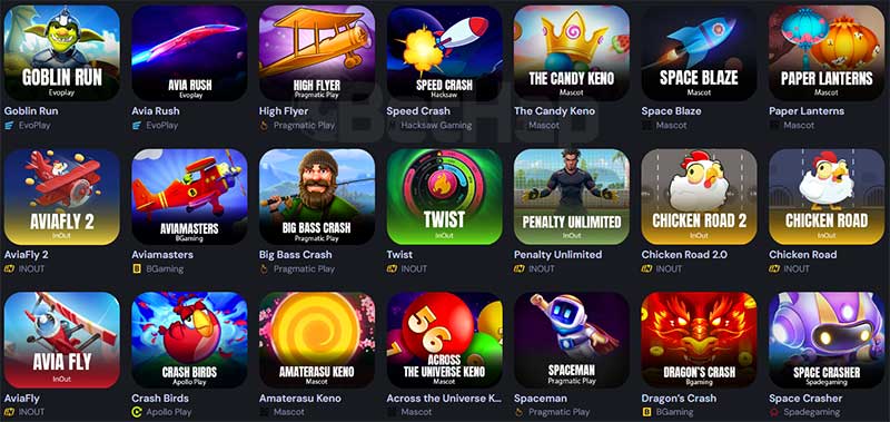 Crash Games at CocoBet