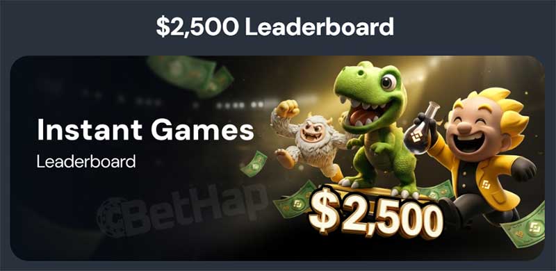 CocoBet Instant Games Leaderboard