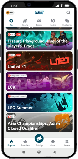 Features of Coldbet Mobile App We Liked