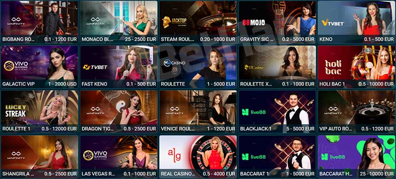 Coldbet Live Casino