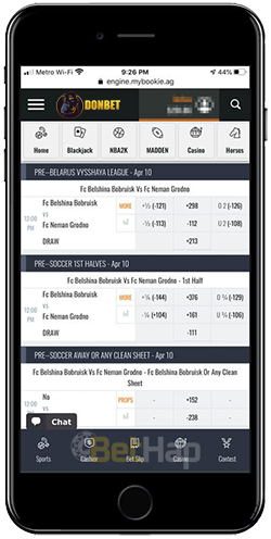 DonBet Mobile App
