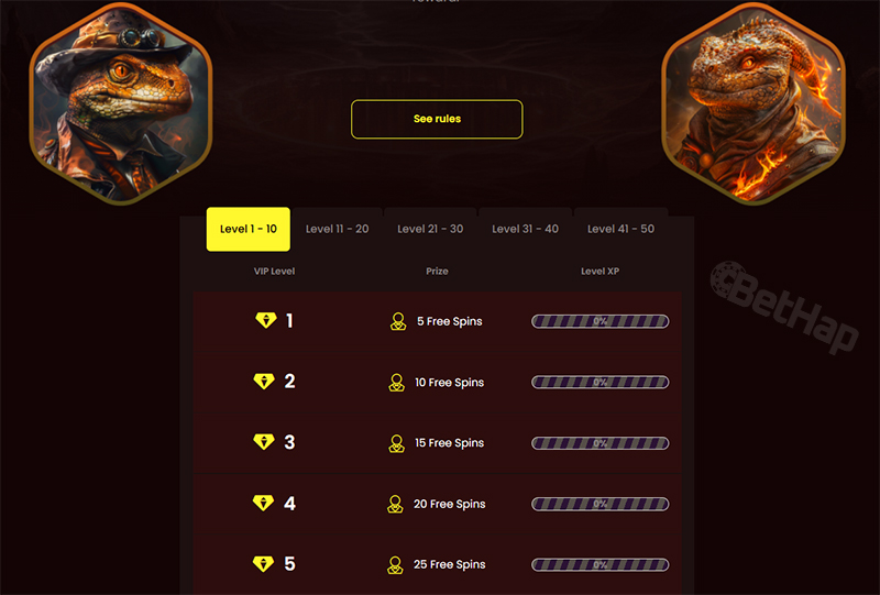 Dragon Slots VIP Program