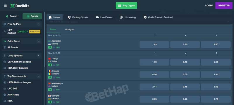 Duelbtis Sports Betting