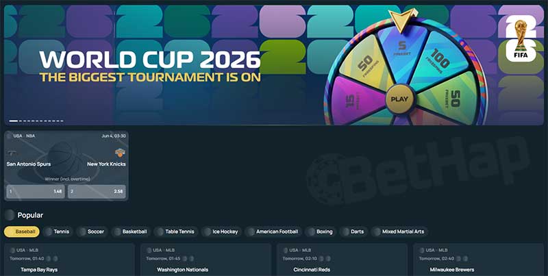 Sports Betting at Fortunejack