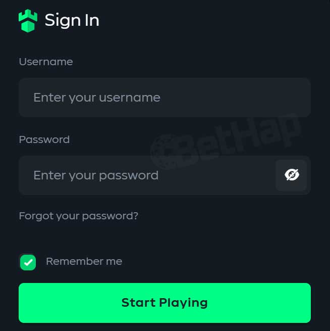 Registration Process at Gamdom Casino