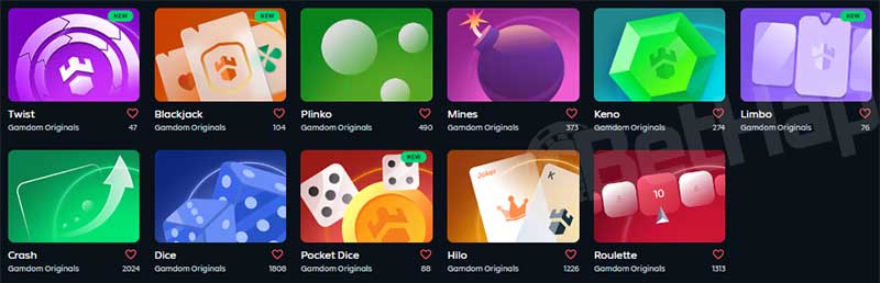 Gamdom Other Games