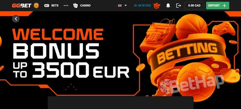 GGBet Welcome Bonus Offers