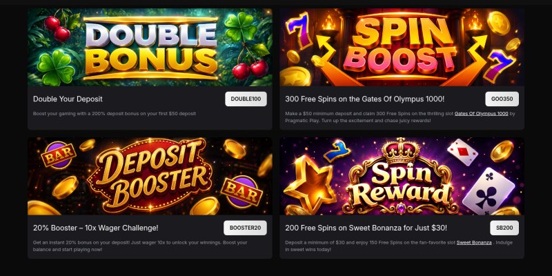 Glorbet Promotions Codes and Free Spins