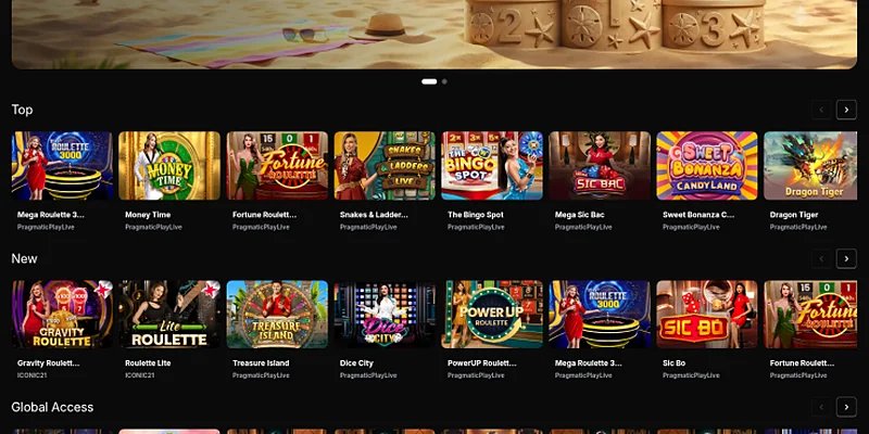 Glorbet Live Casino