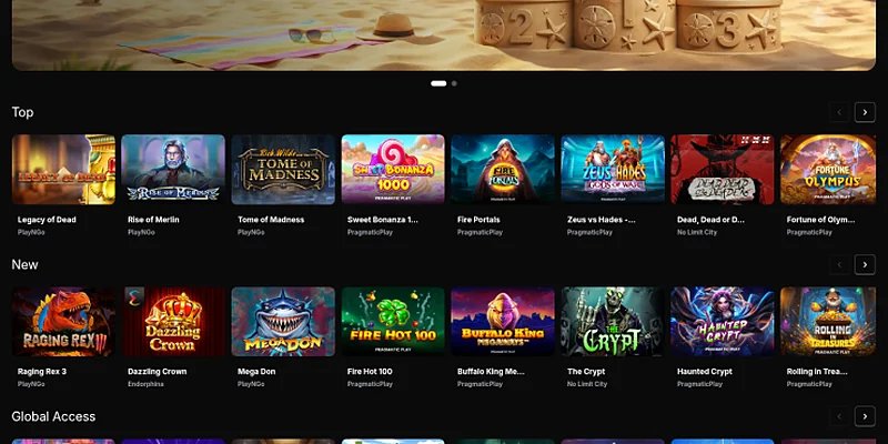 Glorbet Slots and Instant Games