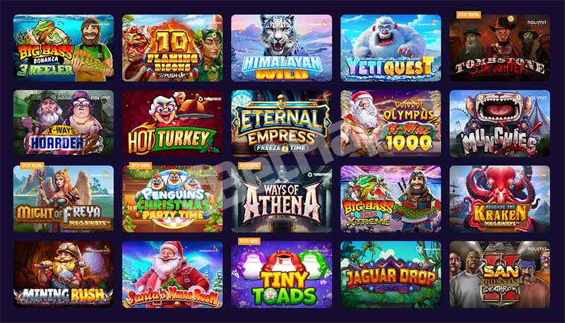 iWildCasino Casino Section