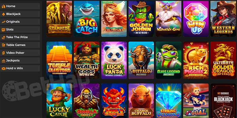 Mybookie Casino Section