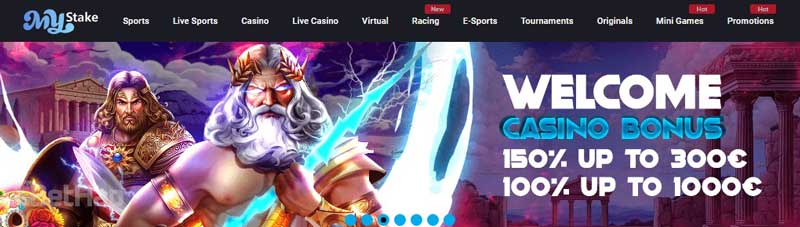 Mystake Casino Bonus