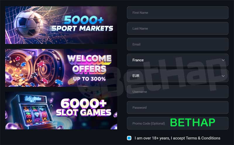 I Registered Using MyStake Promo Code BETHAP