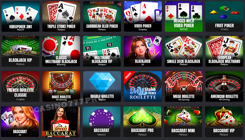 MyStake Table Games