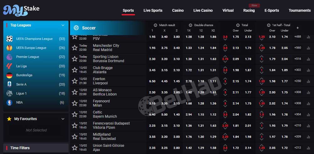 MyStake Sports Betting