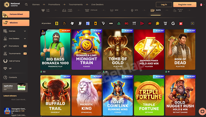 National Casino Slot Games
