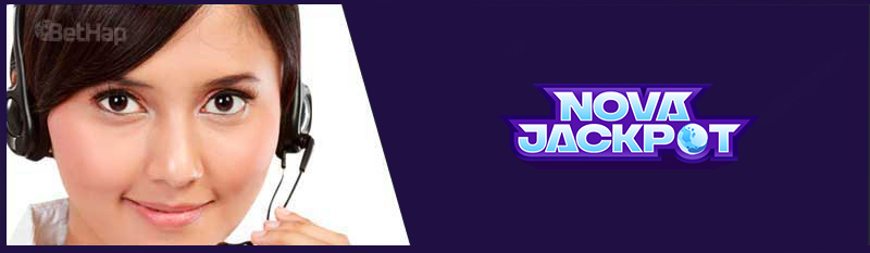 Novajackpot Client Support