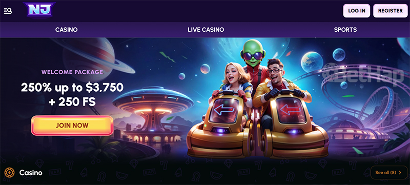 NovaJackpot Design and Interface