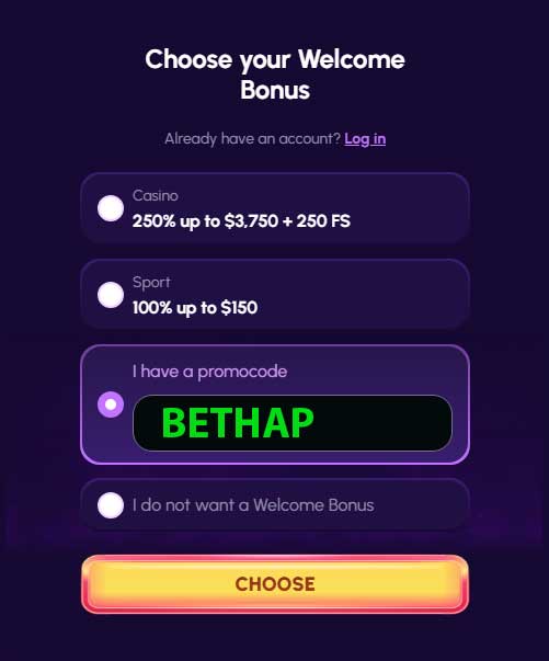 NovaJackpot Sign Up Process