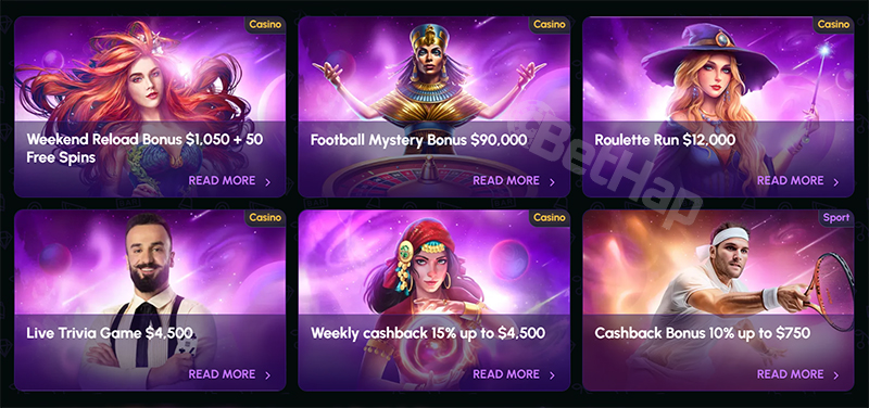 NovaJackpot Bonuses for Registered Players