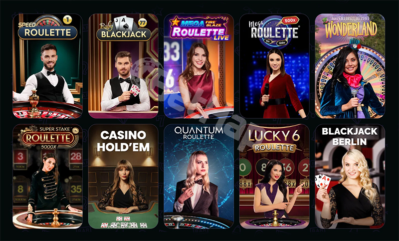 NovaJackpot Live Dealer Games